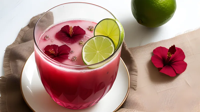 Agua de Jamaica: Hibiscus Agua Fresca