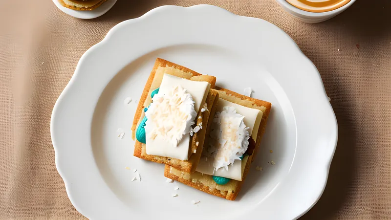 Alfajores with Dulce de Leche and Coconut