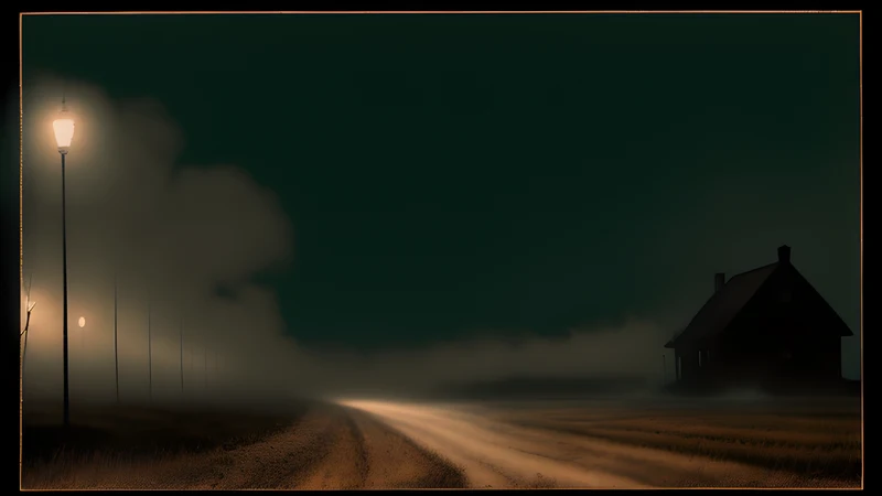 Repertory cinema poster in teal and amber: an empty projection beam cutting through smoke towards a blank, unlit screen.