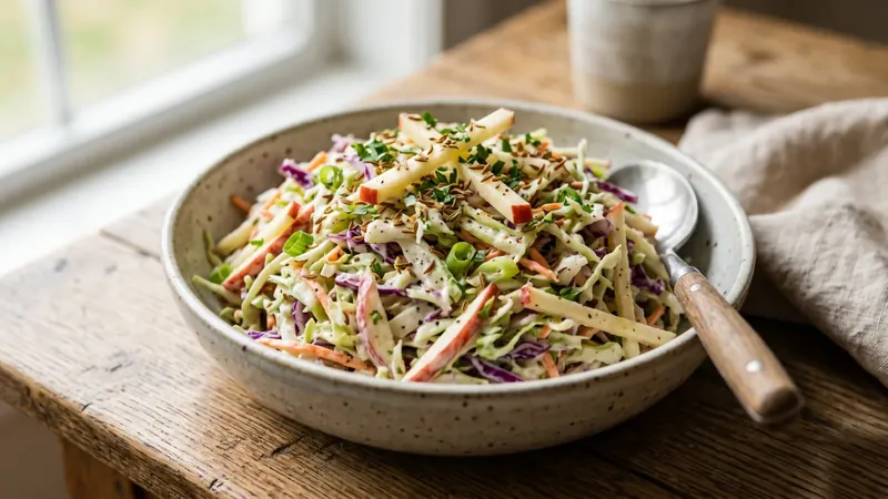 Apple and Caraway Coleslaw