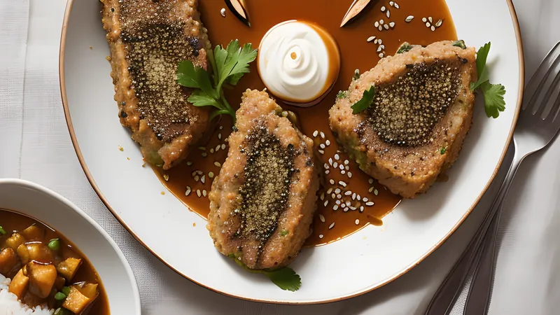 Aubergine Katsu Curry