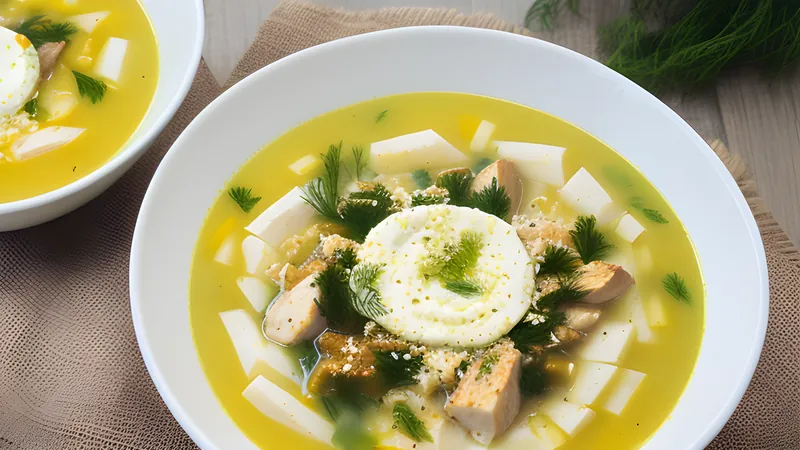 Avgolemono: Greece's Silky Egg-and-Lemon Soup