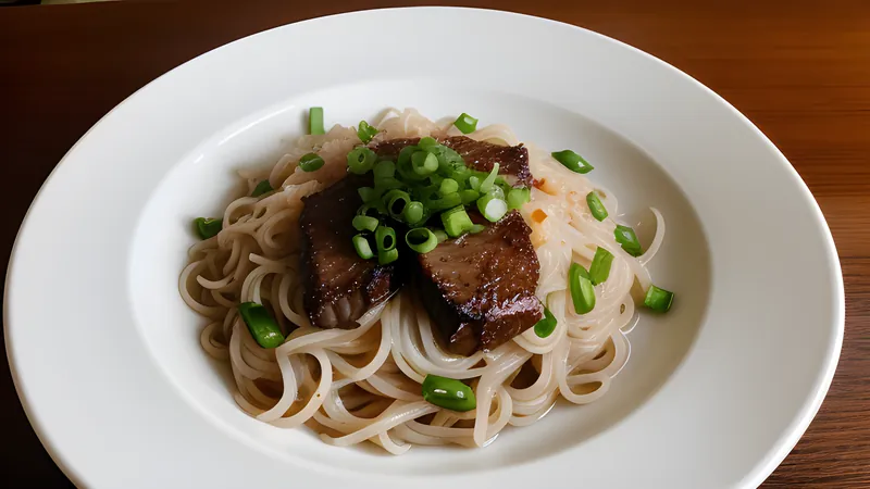 Beef Chow Fun with Charred Rice Noodles