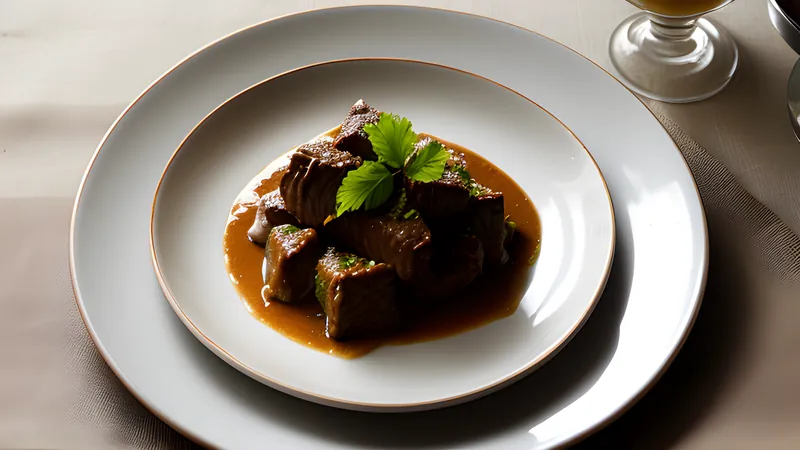 Beef Rendang with Toasted Coconut Kerisik