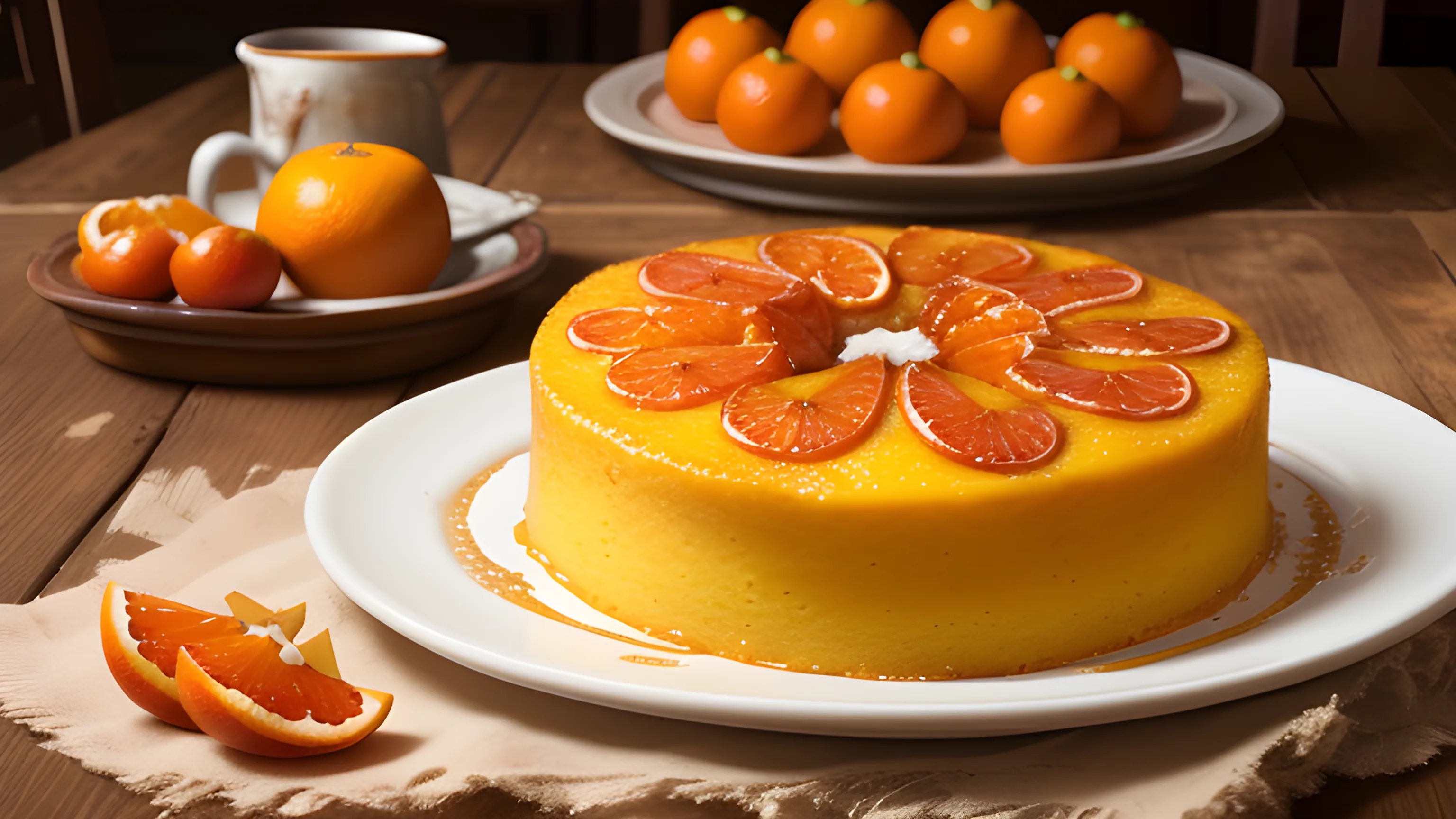 Featured image for Blood Orange Polenta Cake (Gluten-Free)
