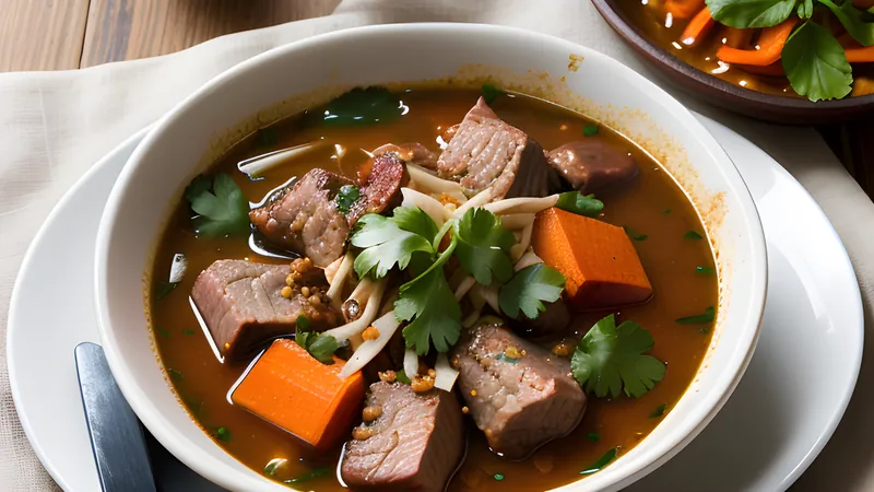 Bò Kho: Vietnamese Beef and Lemongrass Stew