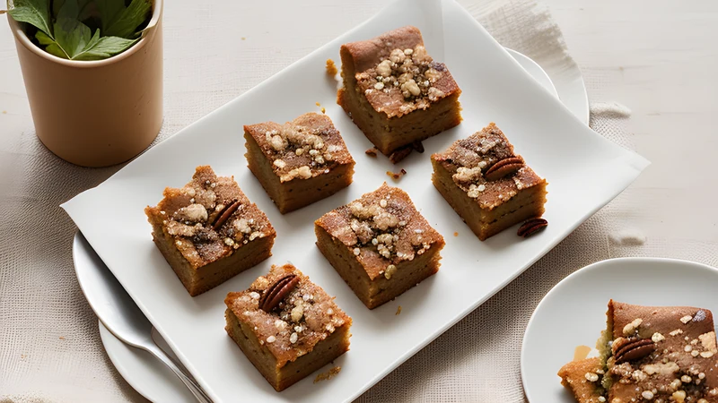 Browned-Butter and Pecan Blondies
