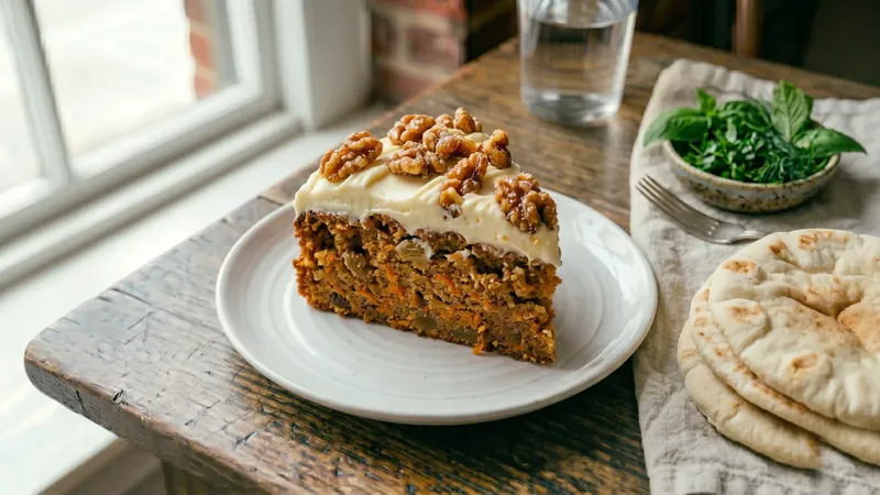 Carrot Cake with Browned-Butter Cream Cheese Frosting