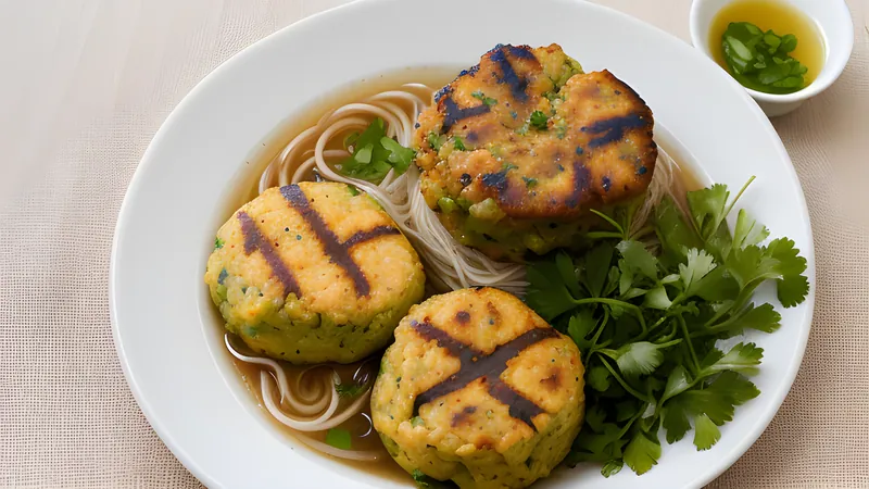 Bun Cha: Charred Pork in a Herb Tangle