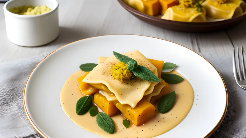 Butternut and Sage Ravioli with Brown Butter