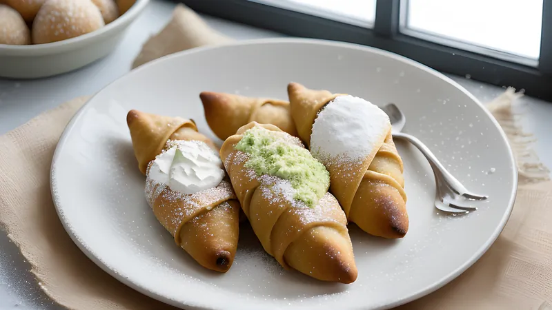 Cannoli with Ricotta and Candied Peel