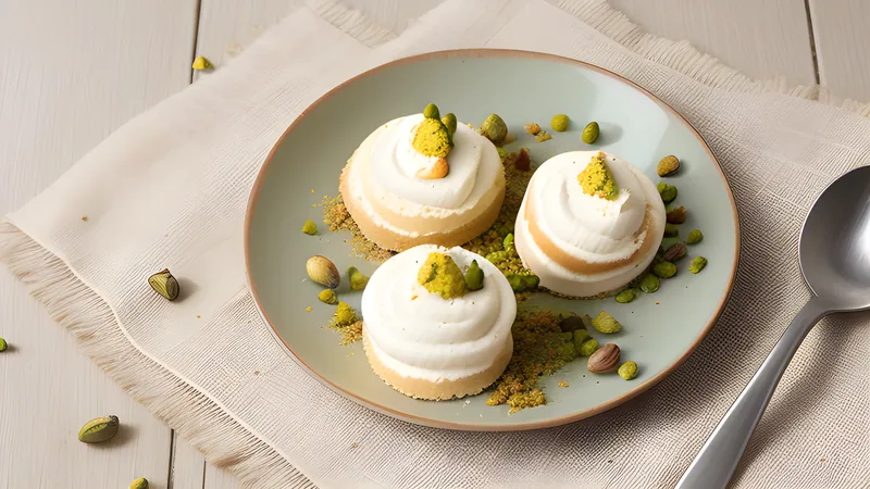 Cardamom Kulfi with Pistachio