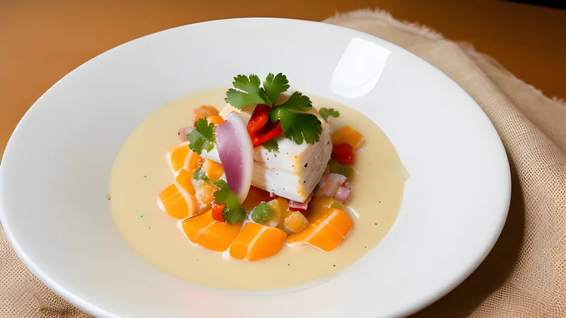 Ceviche with Leche de Tigre
