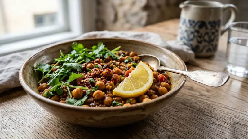 Chana Masala with Amchur