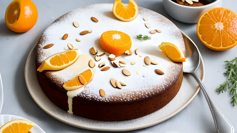 Clementine and Almond Cake (Flourless)