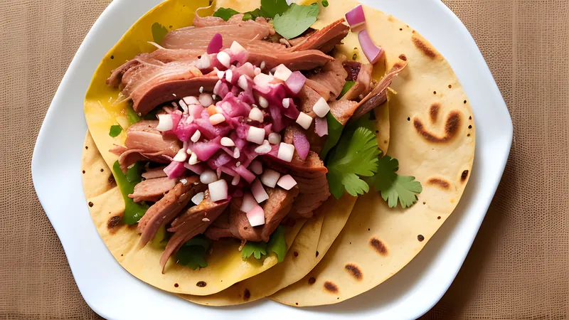 Cochinita Pibil in Banana Leaf