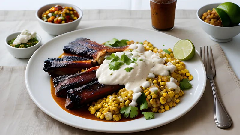Corn Ribs with Chilli-Lime Butter