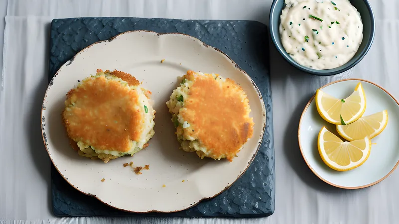 Crab Cakes with Old Bay and Remoulade