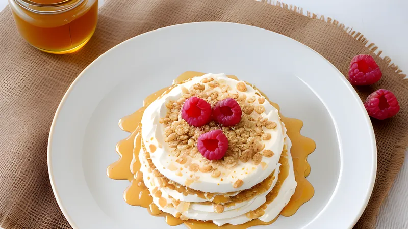 Cranachan with Whisky, Raspberry and Toasted Oats