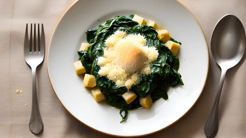 Creamed Spinach with Nutmeg and Parmesan