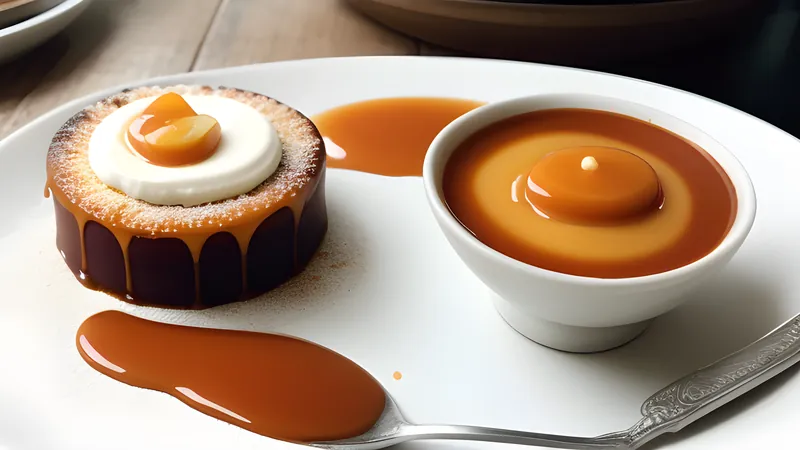 Crème Caramel (Flan) with a Dark Caramel
