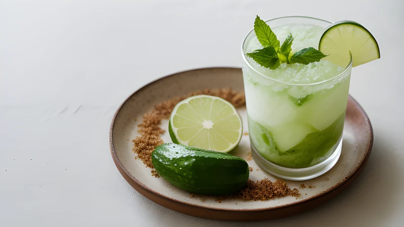 Cucumber and Lime Cooler