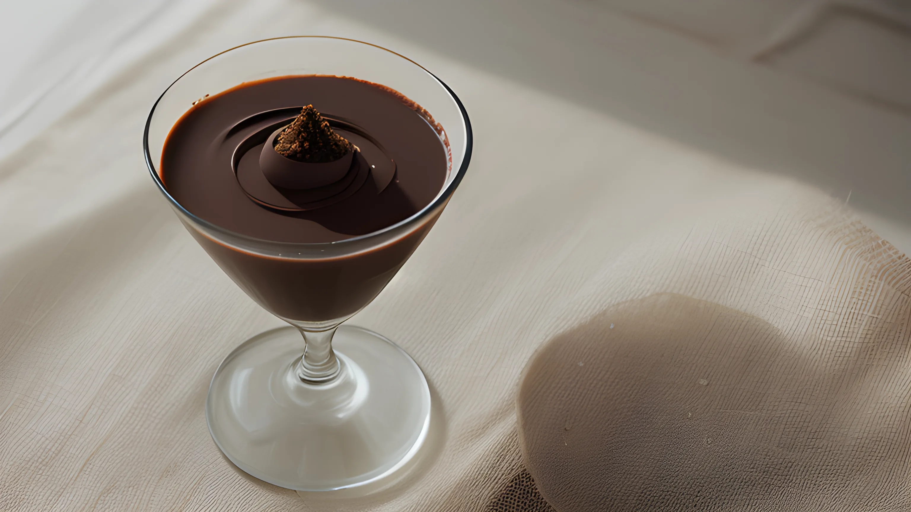 Featured image for Dark Chocolate Mousse with Espresso and Flaky Salt