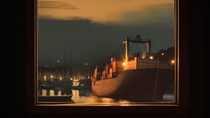 Container log streams surfacing into readable panes above a dark harbour