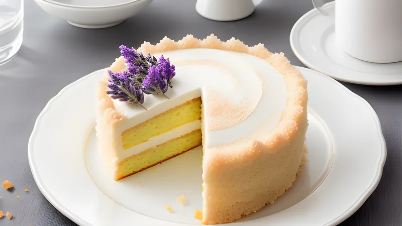 Earl Grey and Lavender Cake
