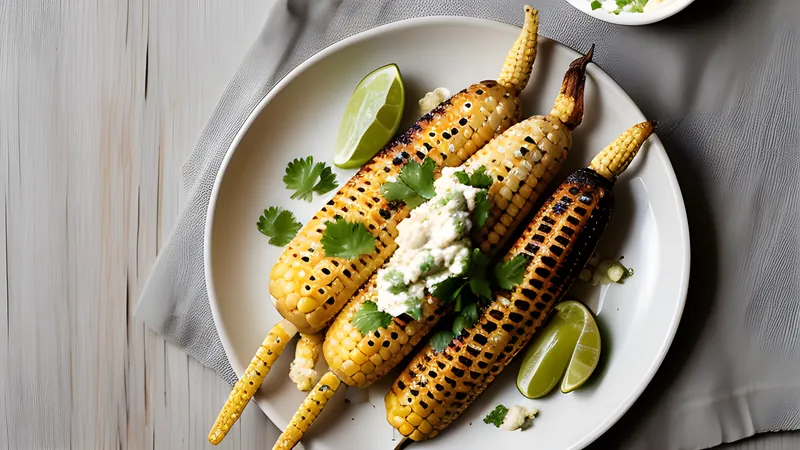 Elote: Street Corn with Lime and Cotija