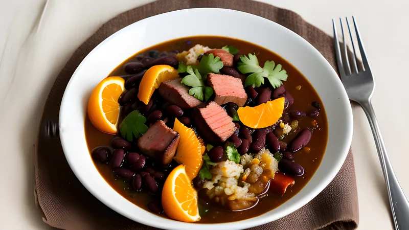 Feijoada with Smoked Pork and Black Beans