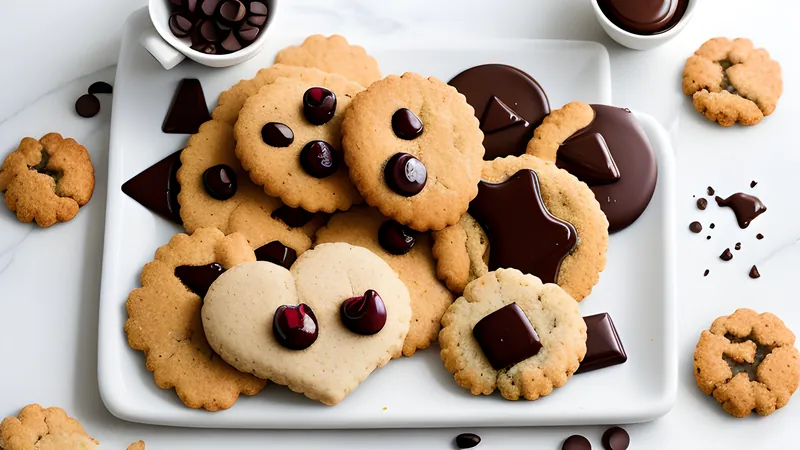Florentines with Dark Chocolate