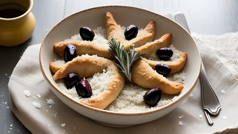 Fougasse with Rosemary and Olive