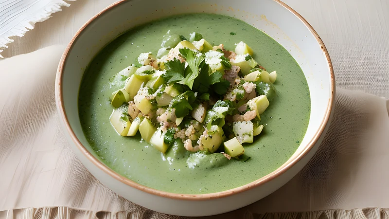 Green Goddess Dressing with Herbs and Anchovy