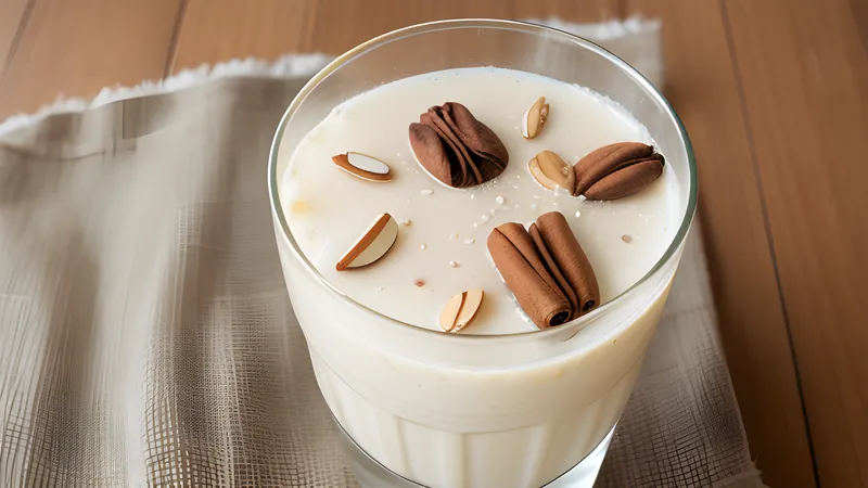 Horchata with Toasted Cinnamon and Almond