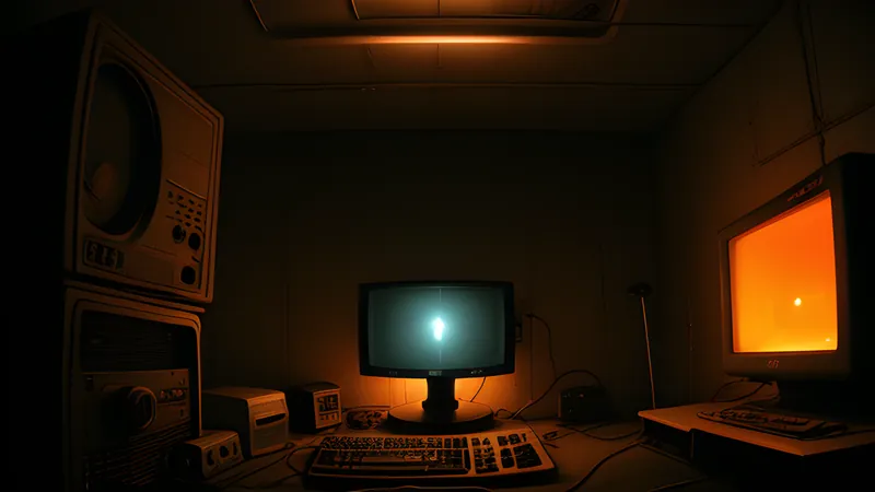A lone starship threading a dense, biomechanical shoot-'em-up corridor