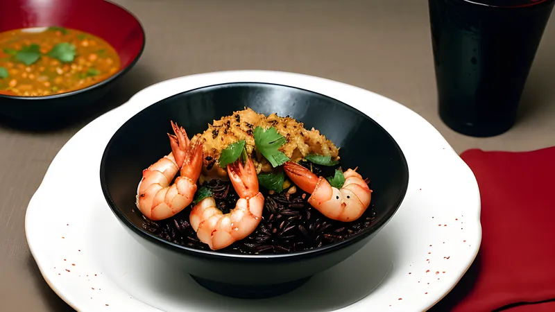 Kerala Prawn Roast with Curry Leaf