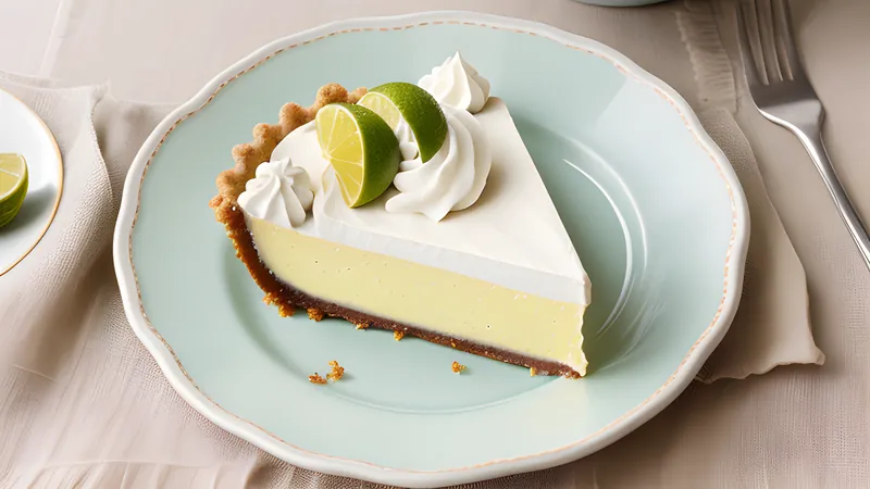 Key Lime Pie with Brown-Butter Graham Crust