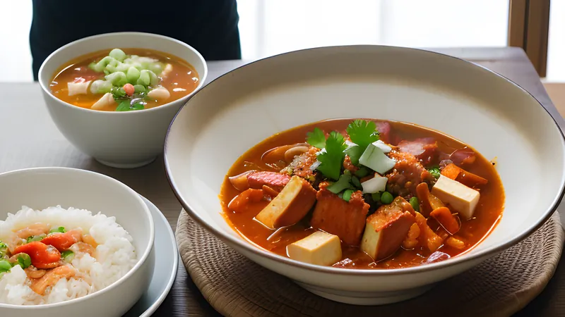 Kimchi Jjigae with Pork and Tofu