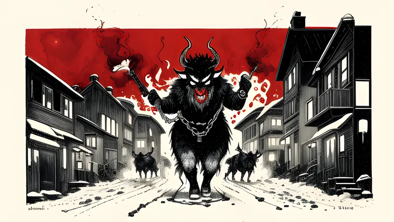 The Krampus Runs: The Alpine Night the Devils Take the Street