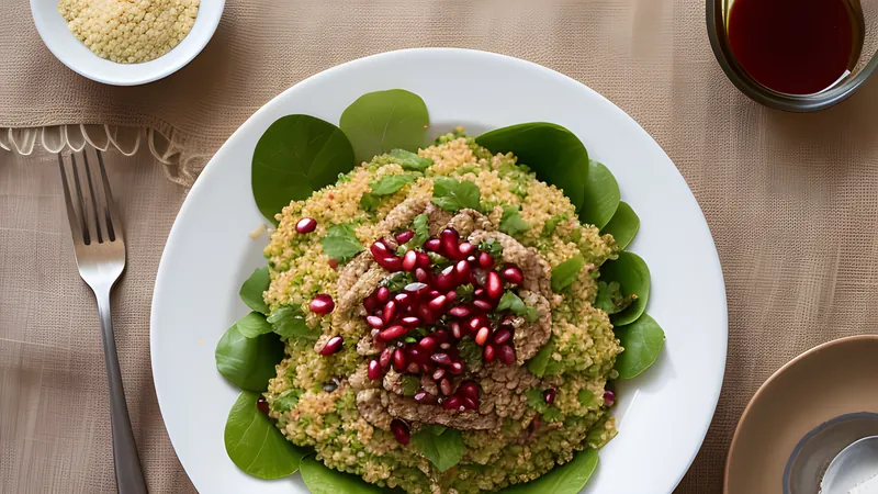 Kısır: Turkish Bulgur Salad with Pomegranate Molasses