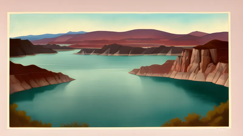Lake Mead, sinking water level