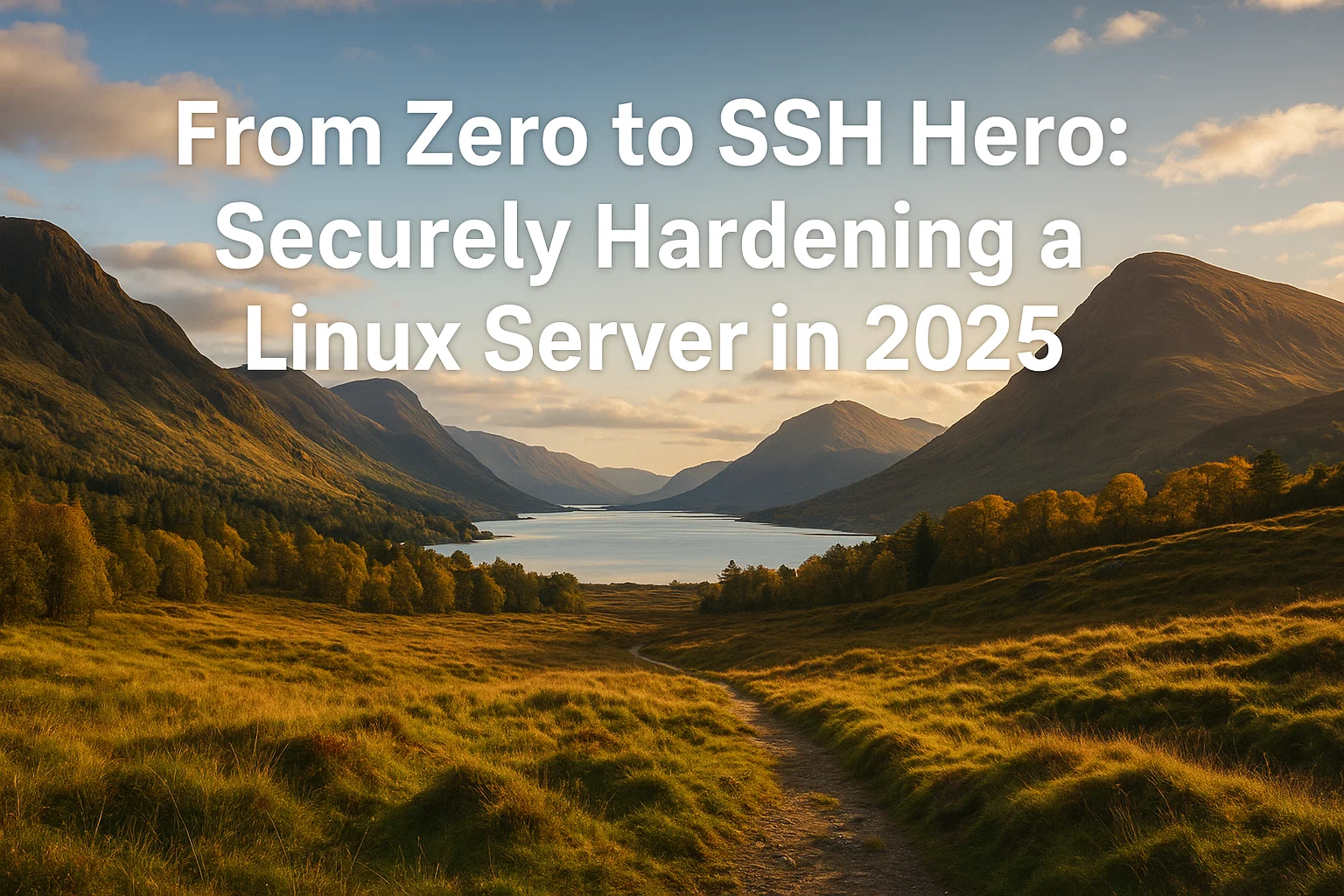 Featured image for From Zero to SSH Hero: Securely Hardening a Linux Server in 2025