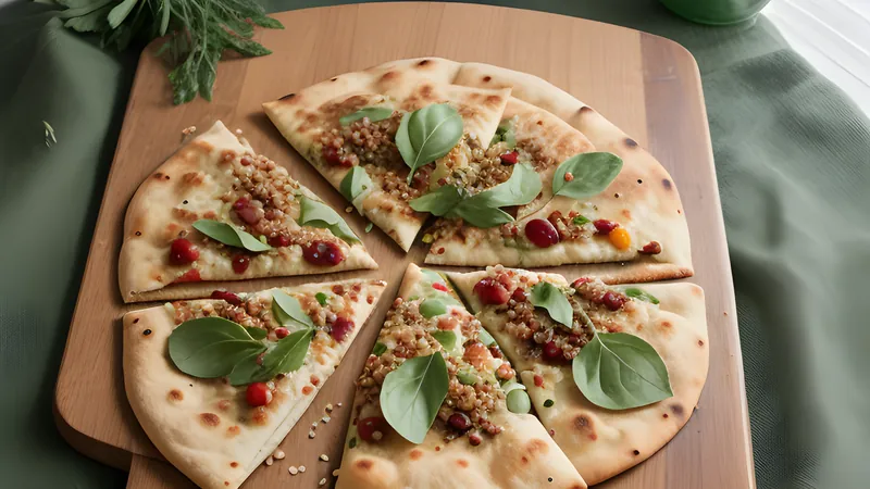 Man'oushe with Za'atar and Olive Oil