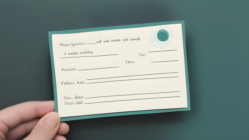 A handwritten recipe card being scanned into a glowing private archive