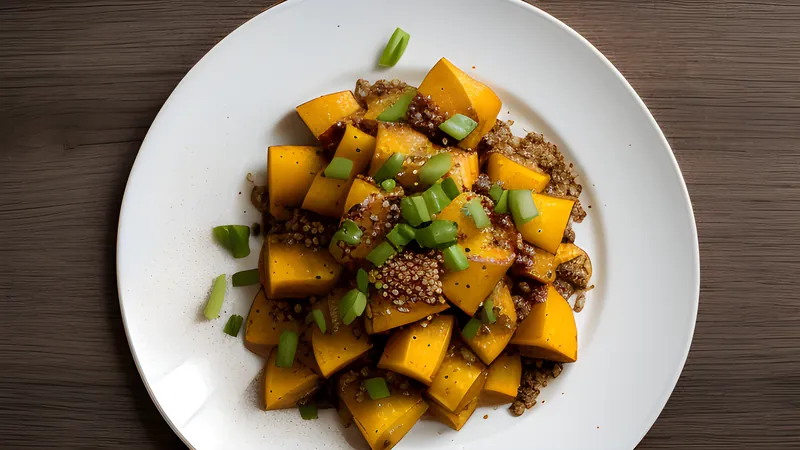 Miso-Butter Roasted Squash
