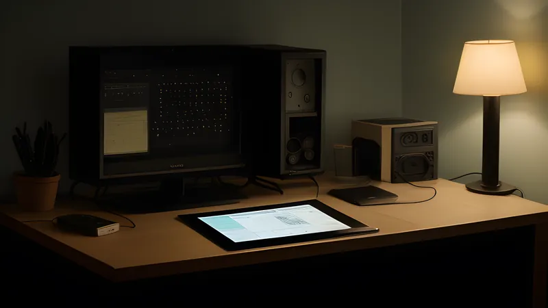A compact glowing single-board computer beside a slightly smaller board, both humming with a steady always-on light