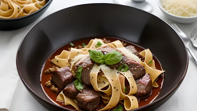 Pappardelle with Beef-Shin Ragù