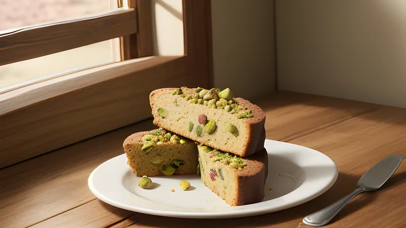 Pistachio and Cranberry Biscotti