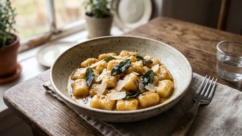 Pillowy Potato Gnocchi with Brown-Butter Sage